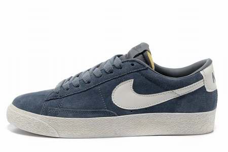 nike blazer mid vintage femme bleu